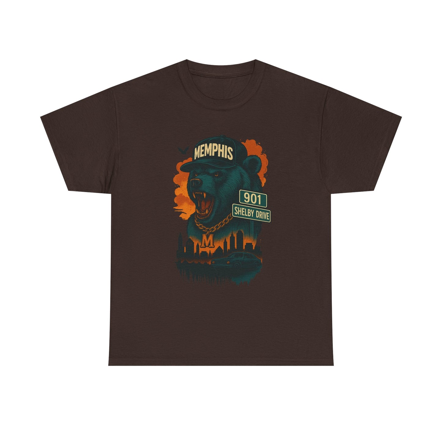 Memphis Bear Graphic Tee
