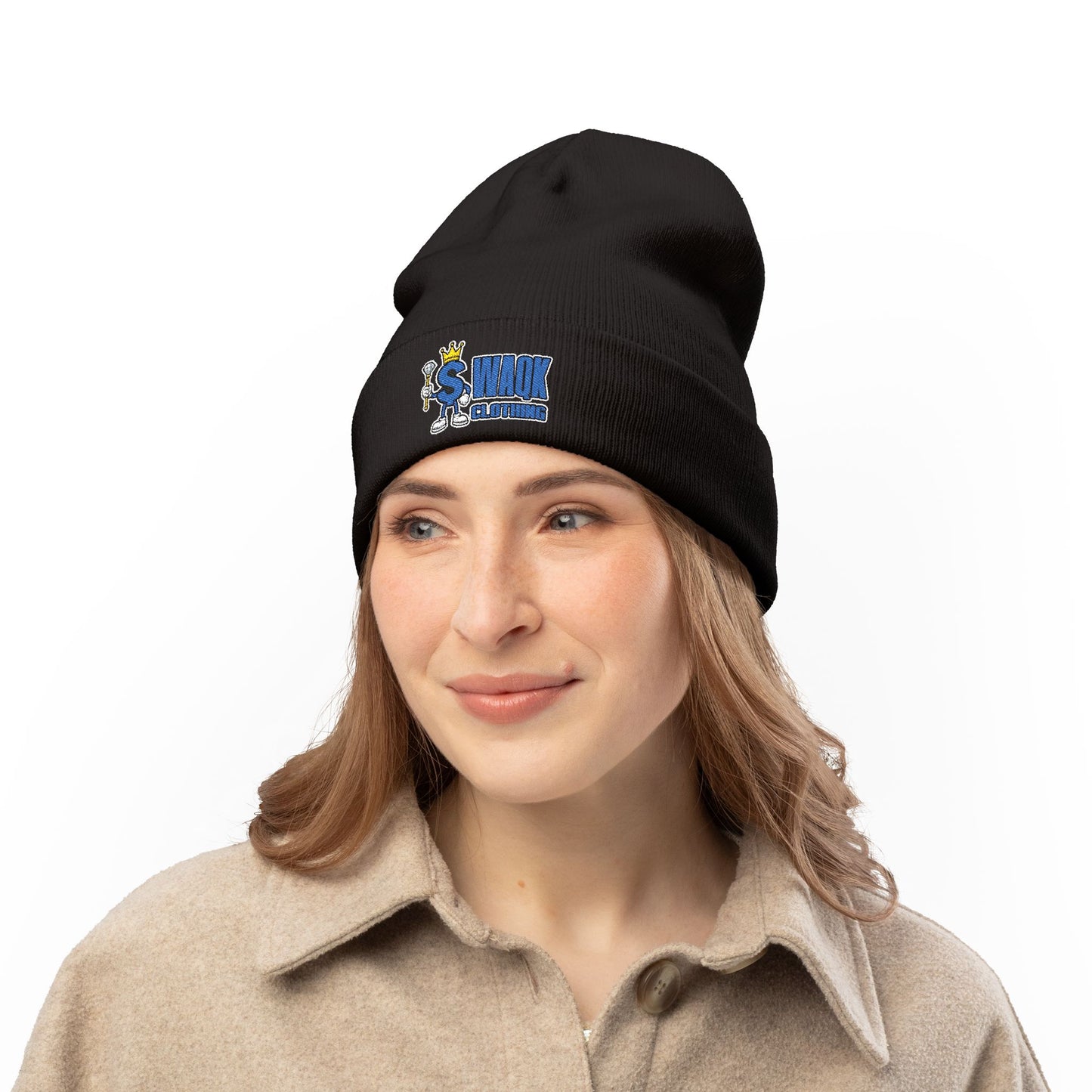 Embroidered "WAQK" Beanie
