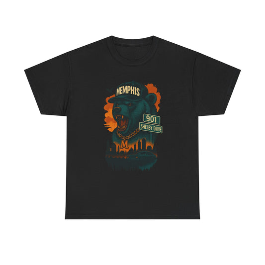 Memphis Bear Graphic Tee