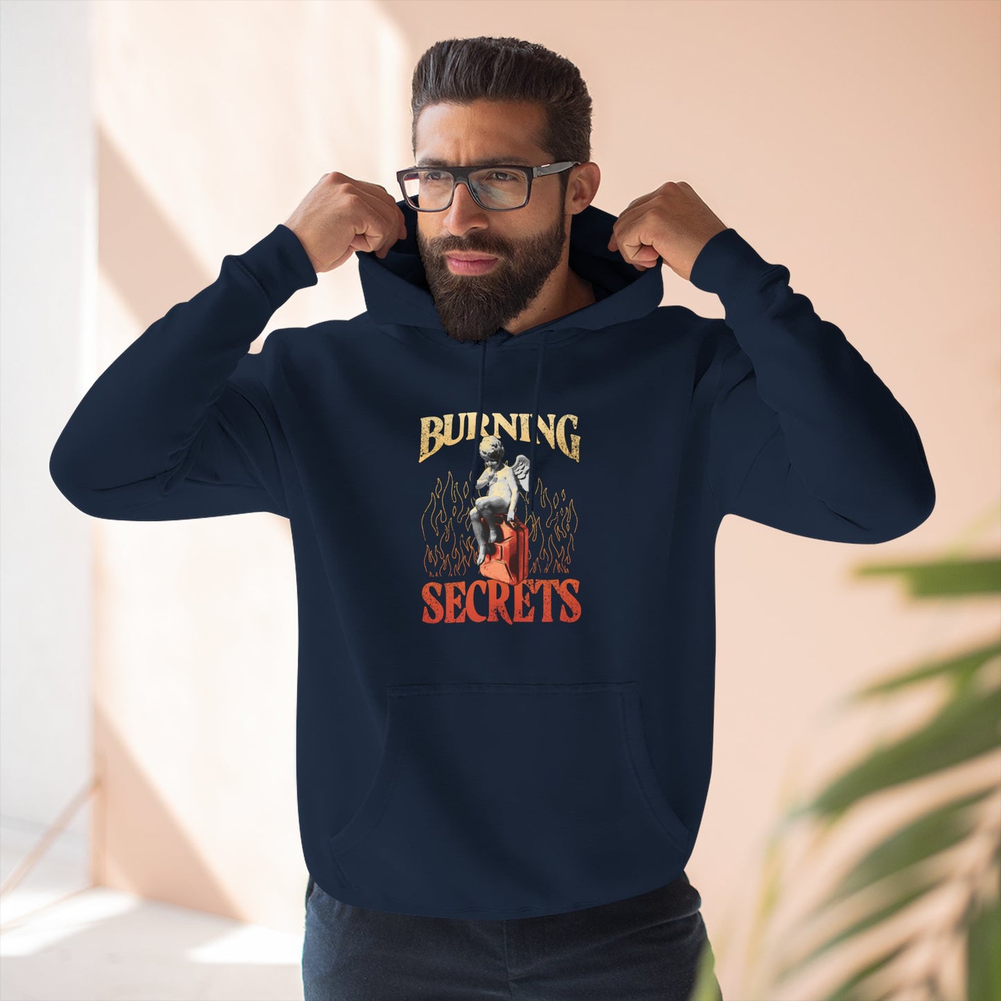 "Building Secrets" Fleece Hoodie