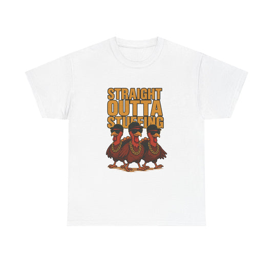 Straight Outta Stuffing Tee for Thanksgiving