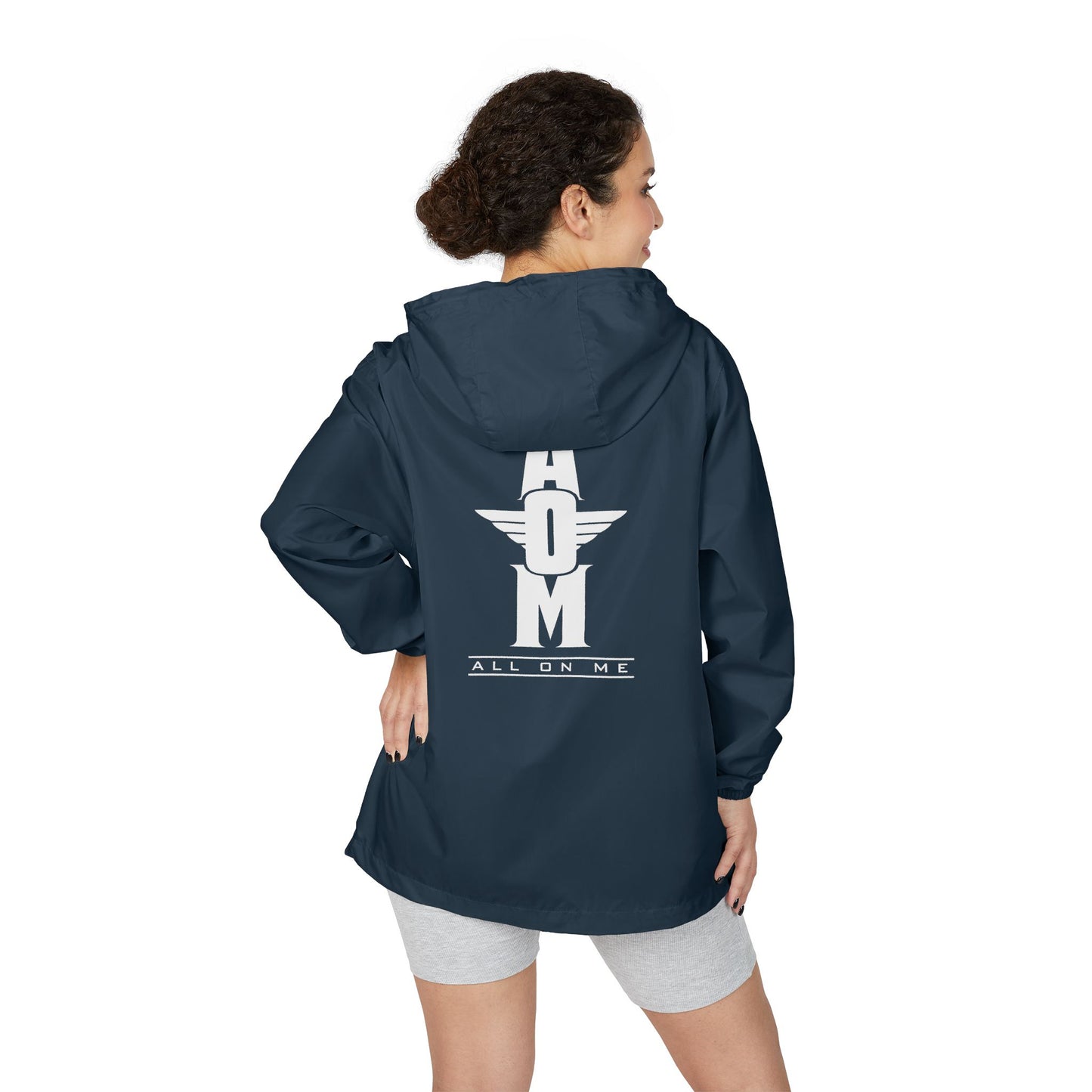 "AOM" Windbreaker Jacket