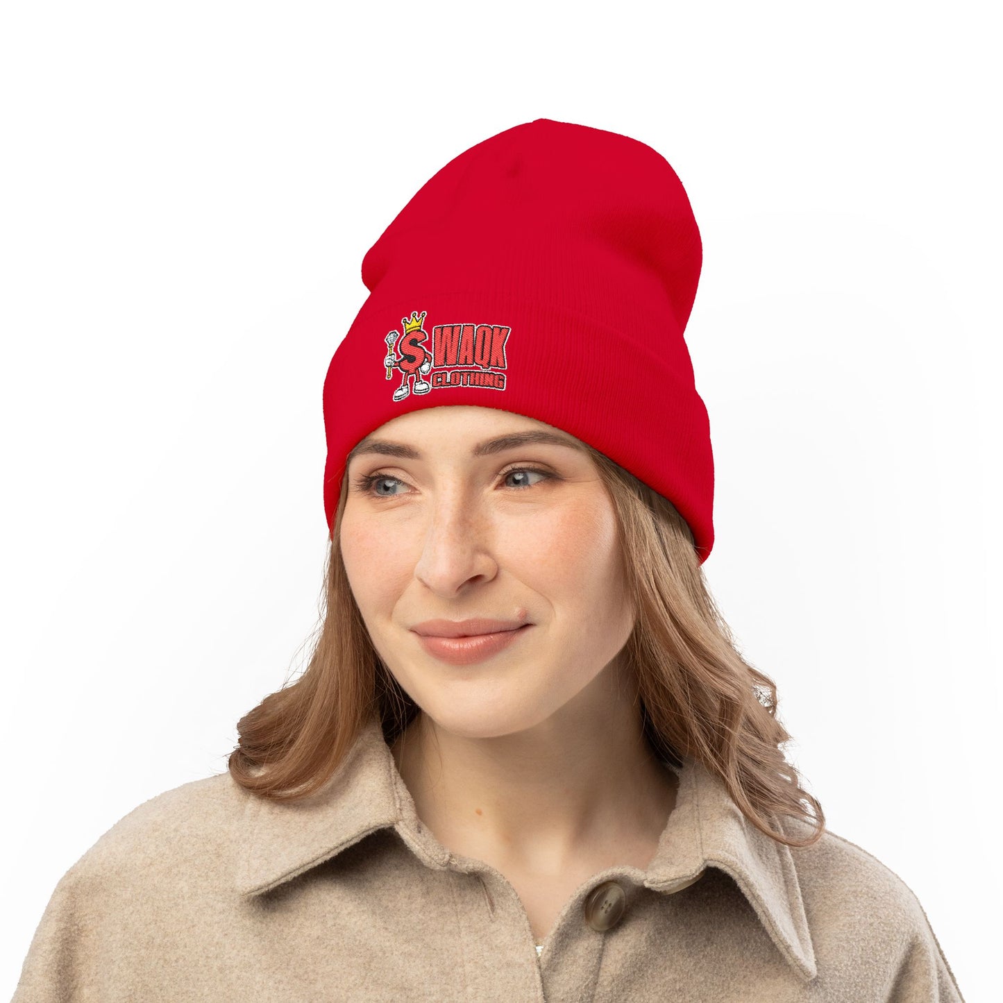 Embroidered "WAQK" Beanie