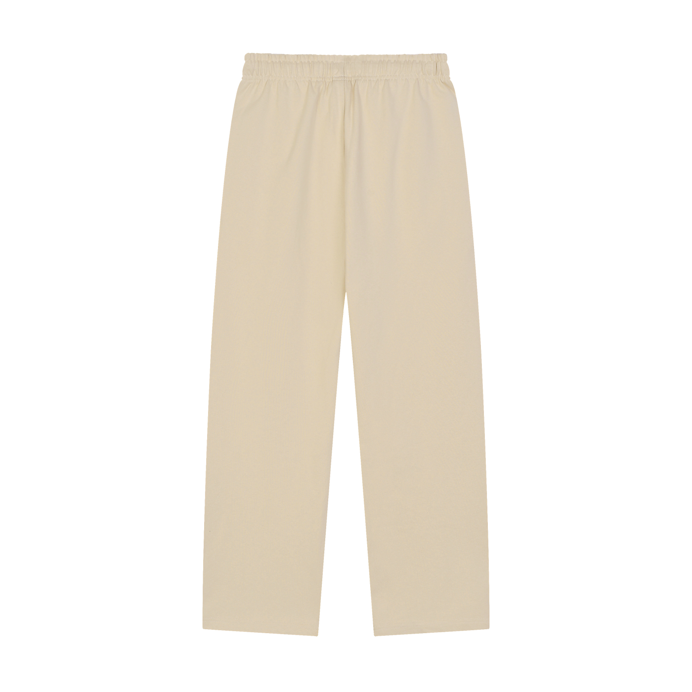 Solid Color "AOM" Straight-Leg Sweatpants