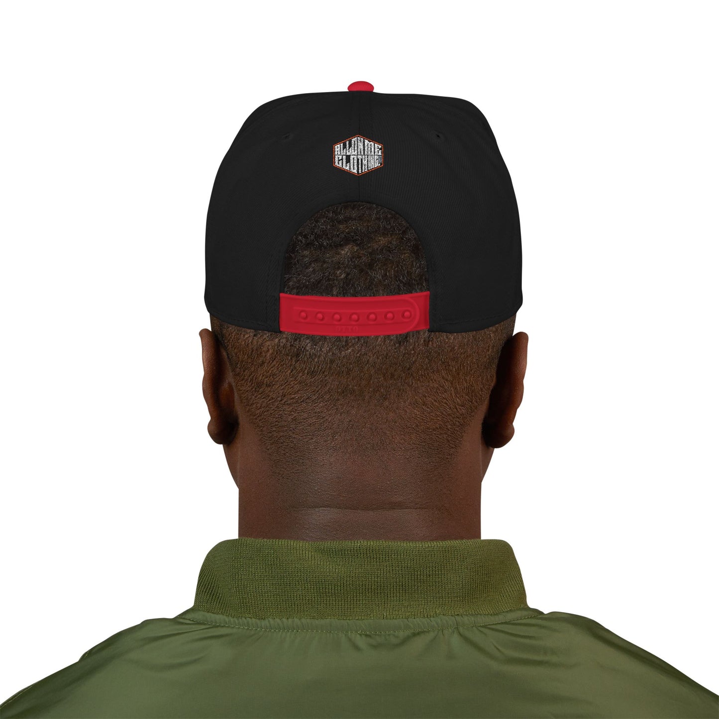 Stylish Embroidered "AOM" Snapback Cap