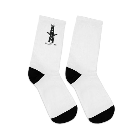 "AOM" Poly Socks