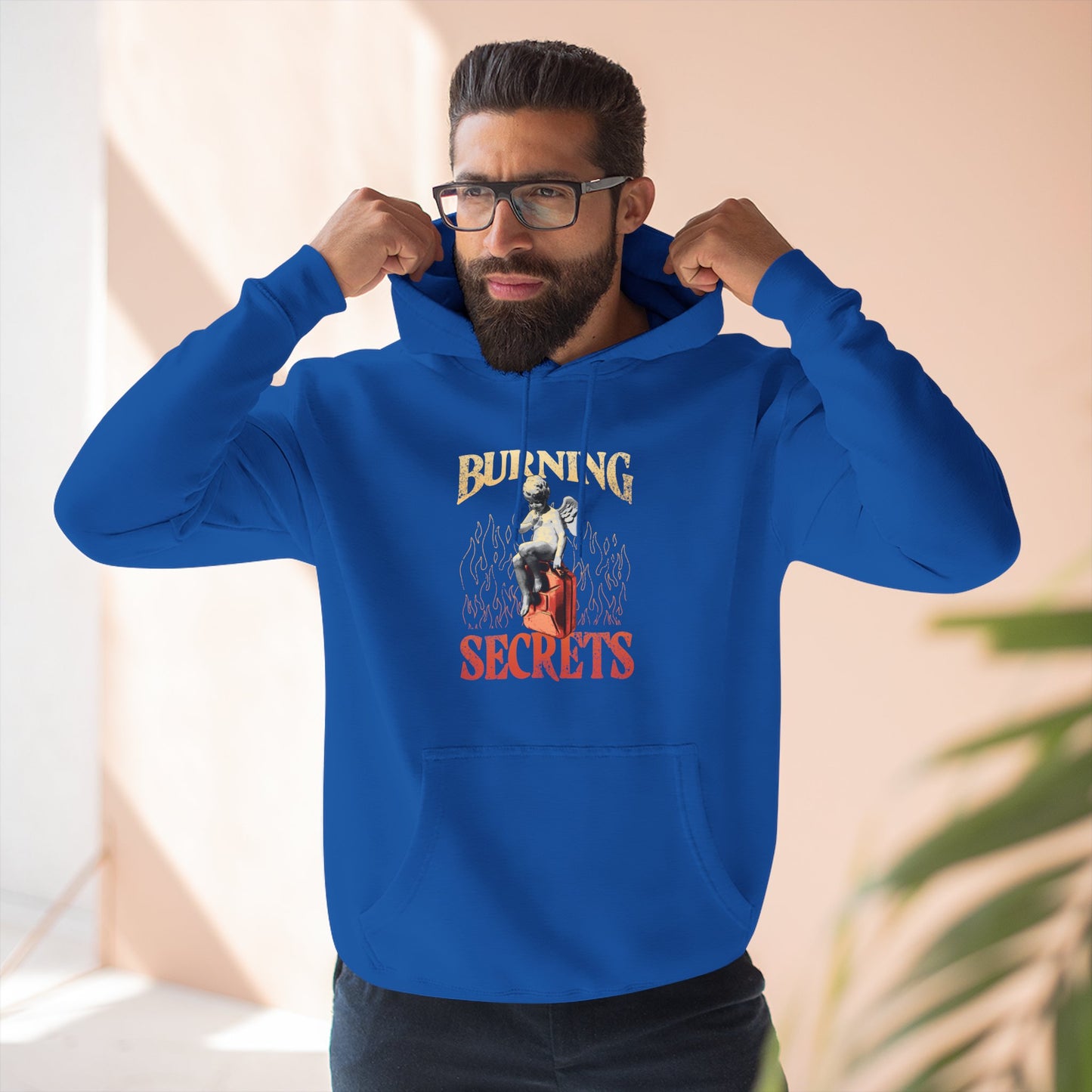 "Building Secrets" Fleece Hoodie