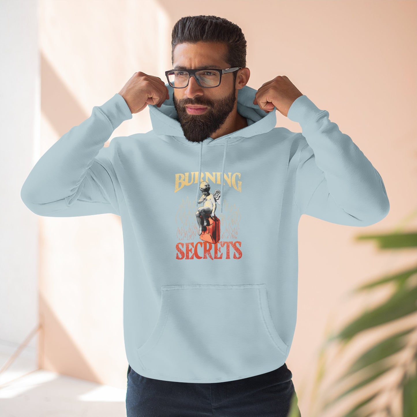 "Building Secrets" Fleece Hoodie