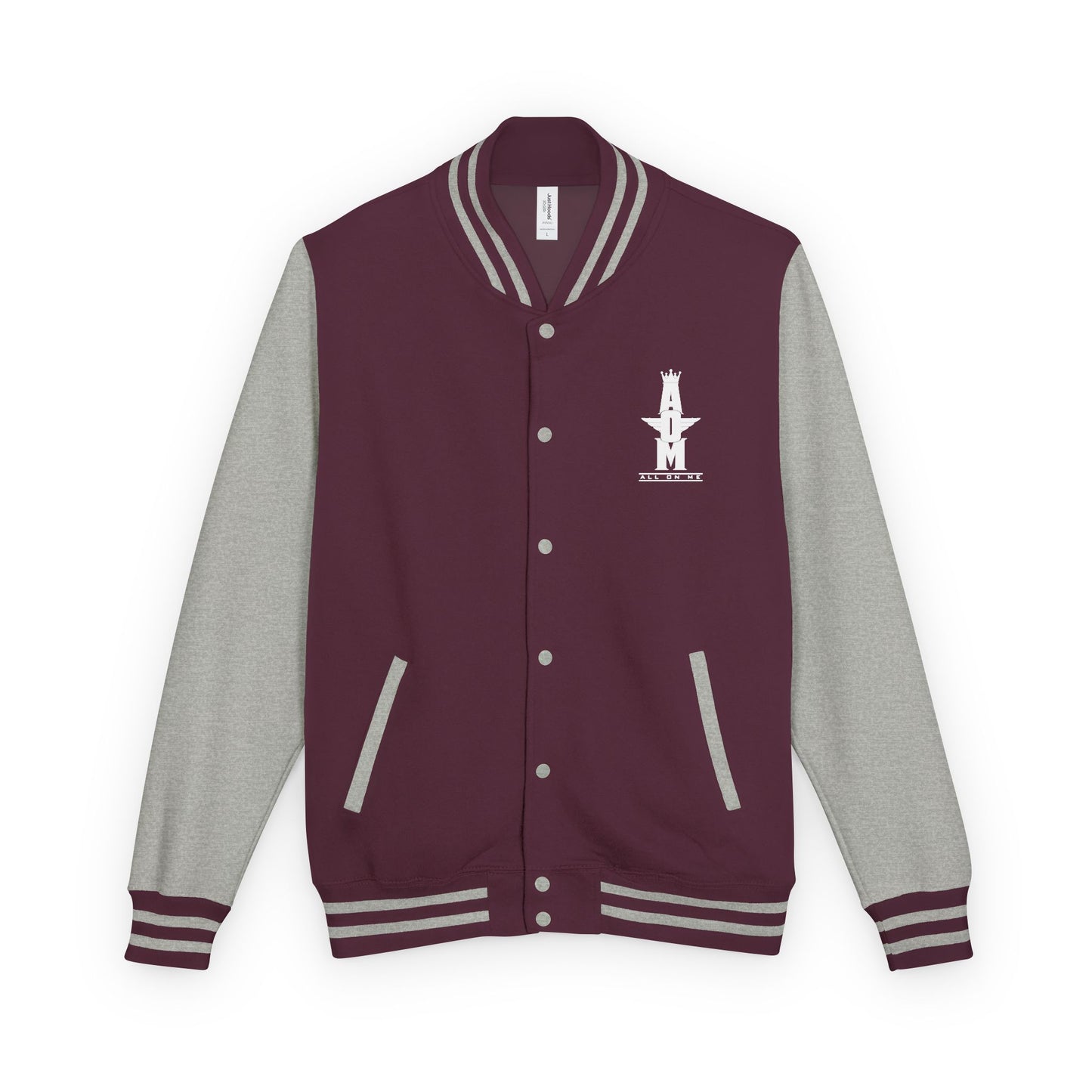 Unisex  Heavyweight "AOM" Letterman Jacket