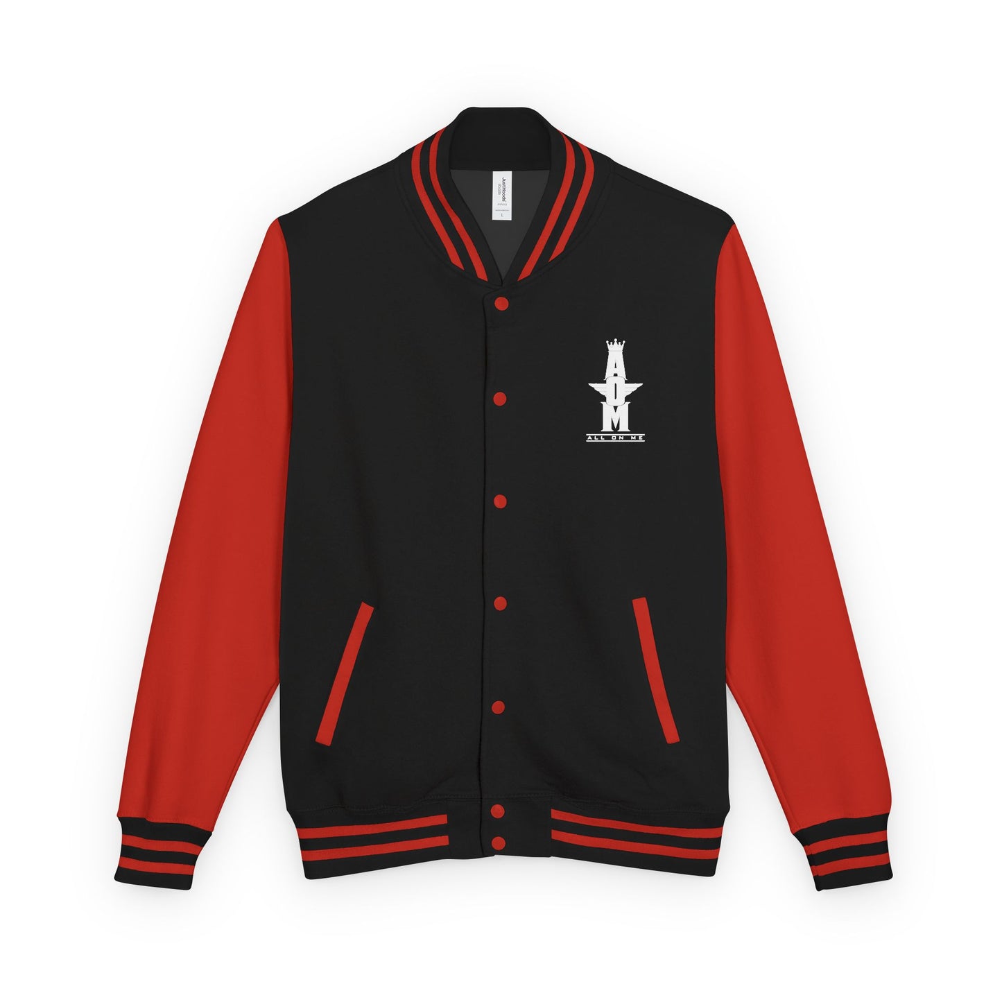 Unisex  Heavyweight "AOM" Letterman Jacket