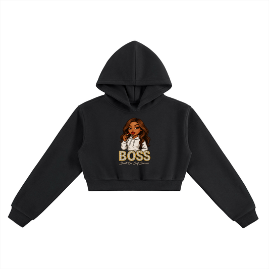 BOSS GRAPHIC Essential Cropped Hoodie