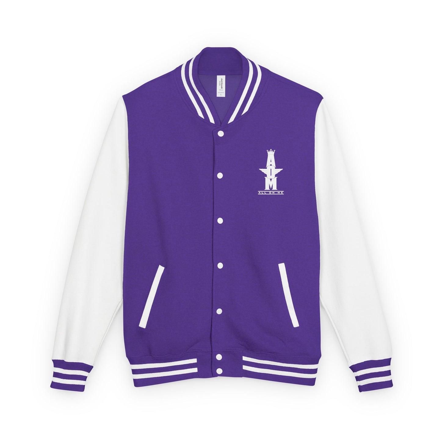 Unisex  Heavyweight "AOM" Letterman Jacket