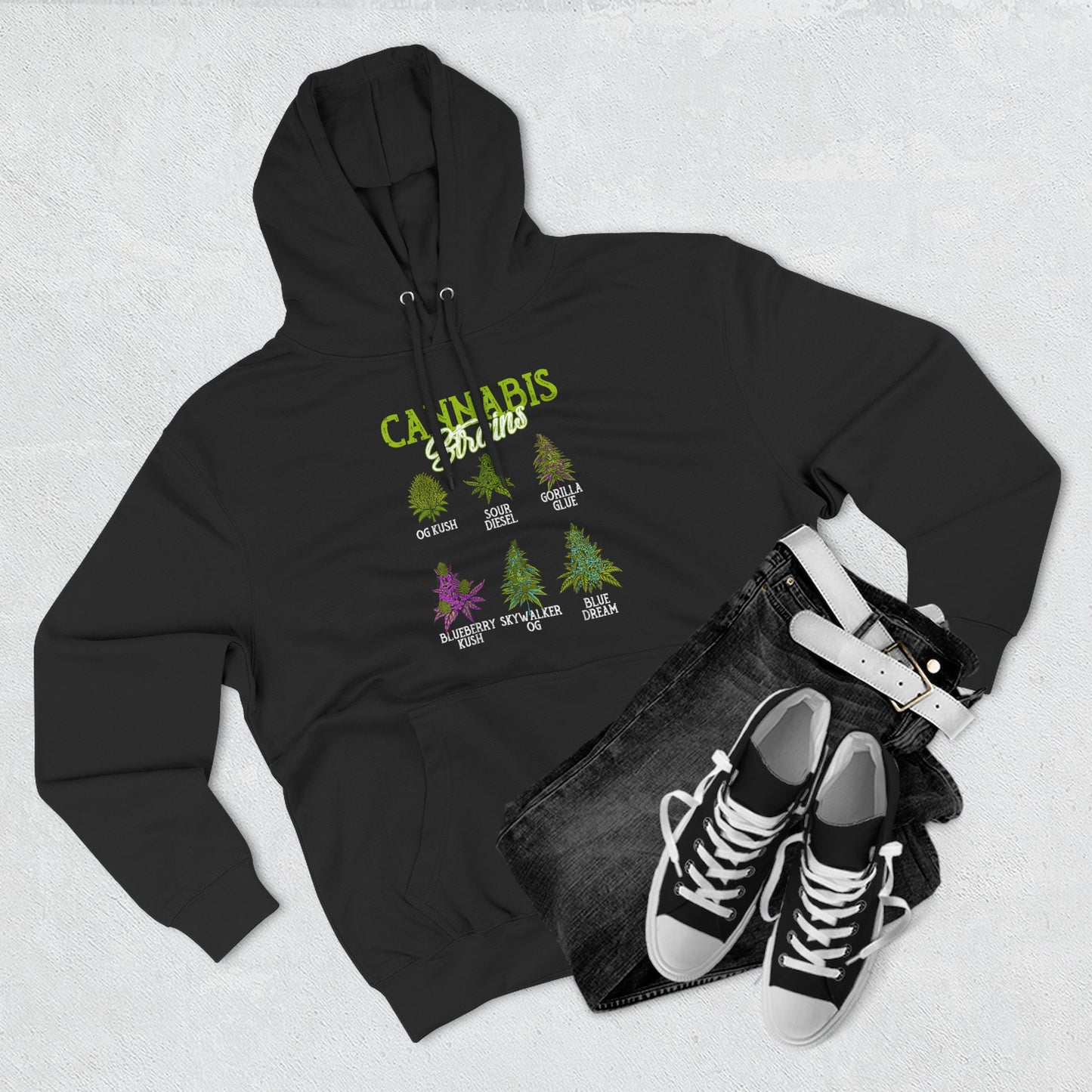 "Cannabis Strain" Hoodie