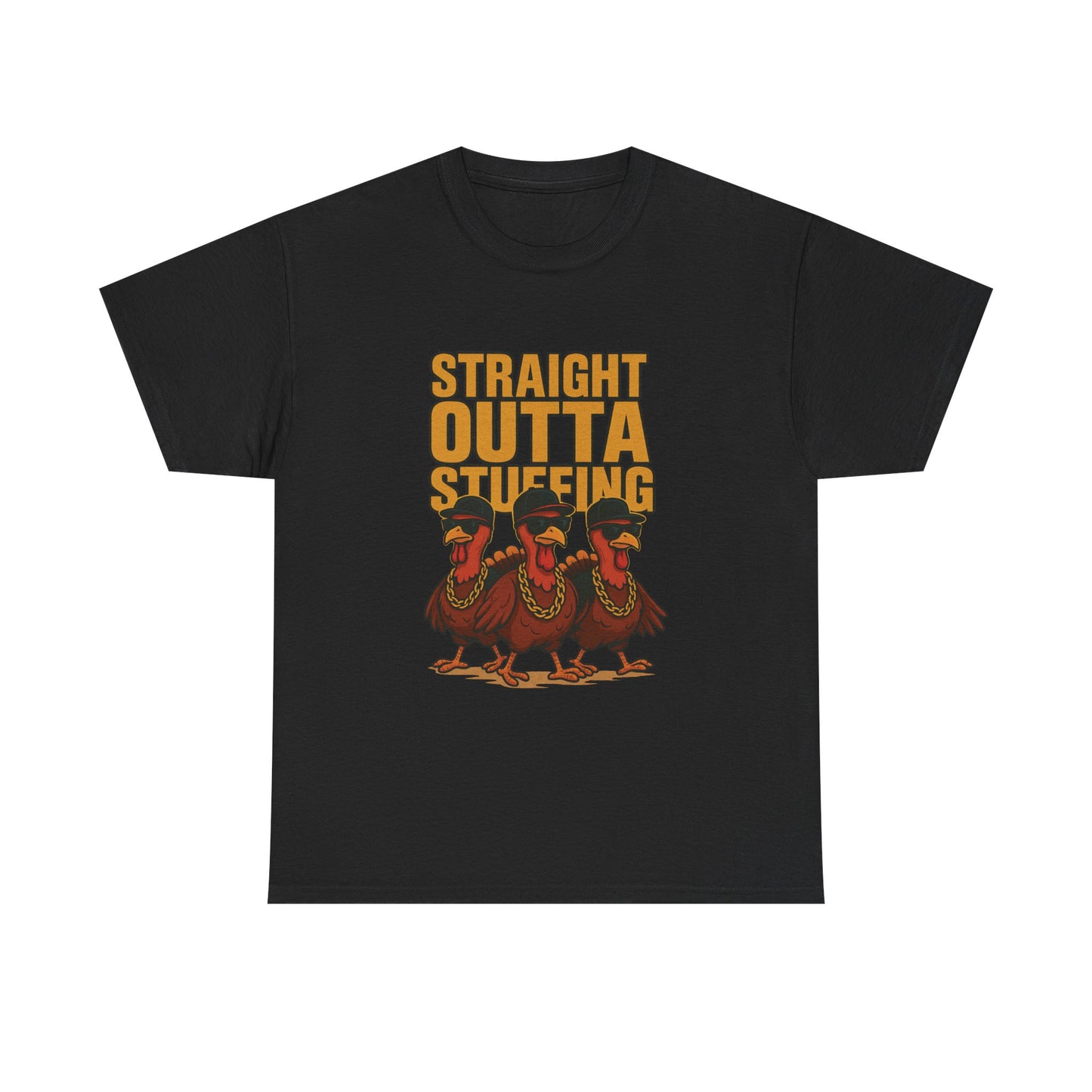 Straight Outta Stuffing Tee for Thanksgiving
