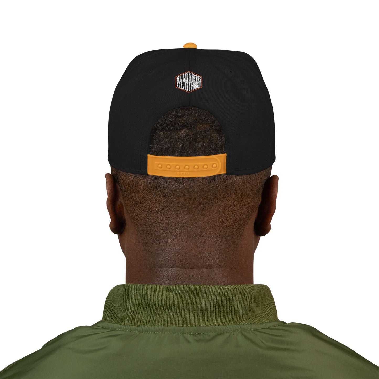 Stylish Embroidered "AOM" Snapback Cap