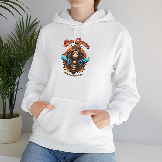 Bee Queen Hooded Sweatshirt